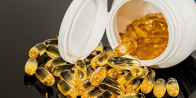meds spilling out of bottle