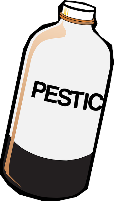 pesticide bottle