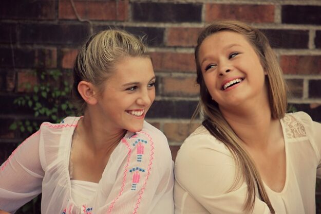 smiling girls