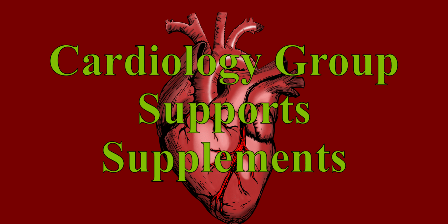 Cardiology Group Supports Supplements