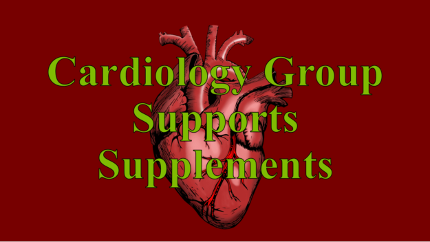 Cardiology Group Supports Supplements