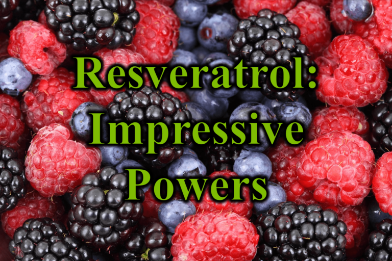 Resveratrol Impressive Powers