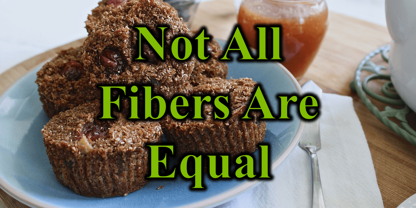 bran muffins with title text