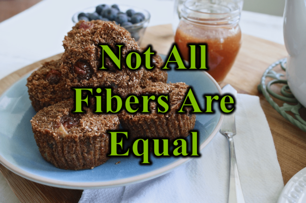 bran muffins with title text