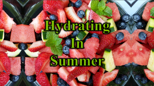 Hydrating in Summer