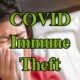 Woman coughing with title text