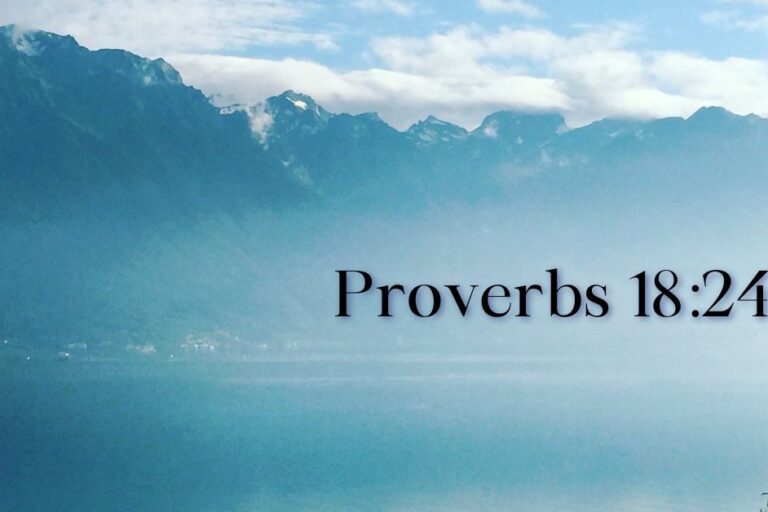 Prov 18 24