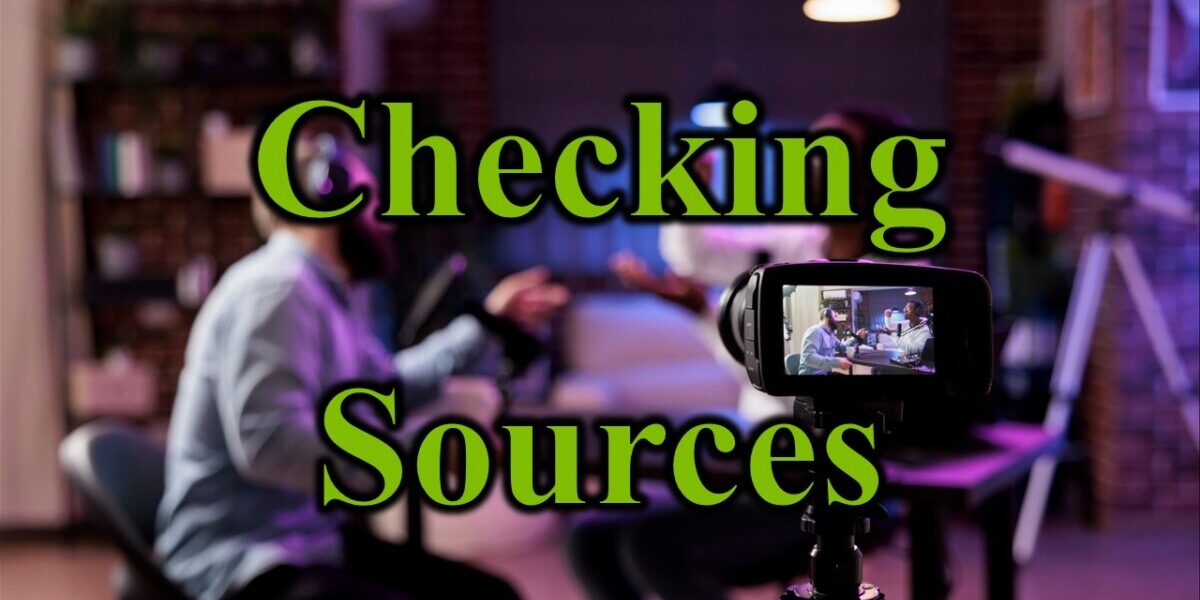 Checking Sources