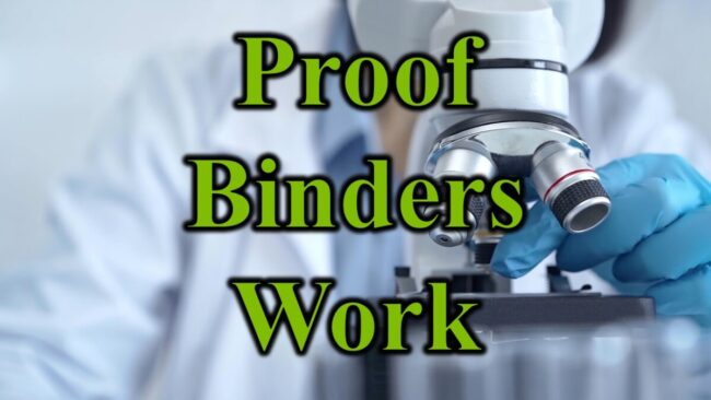 Proof Binders Work