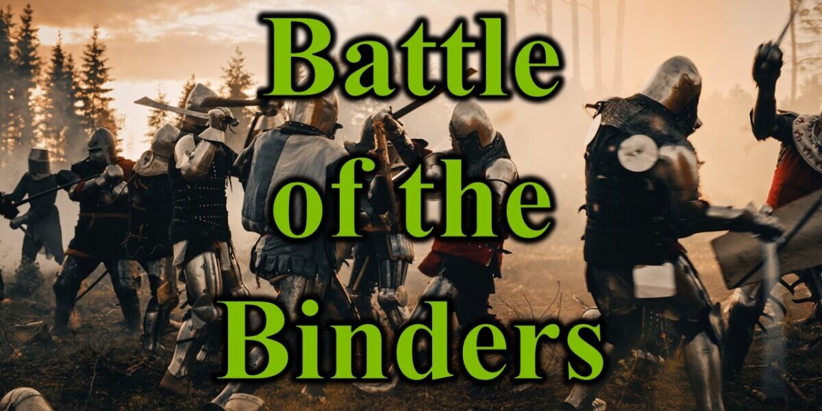 Battle of the Binders