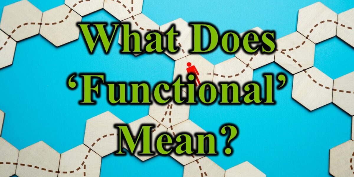 What Does Functional Mean